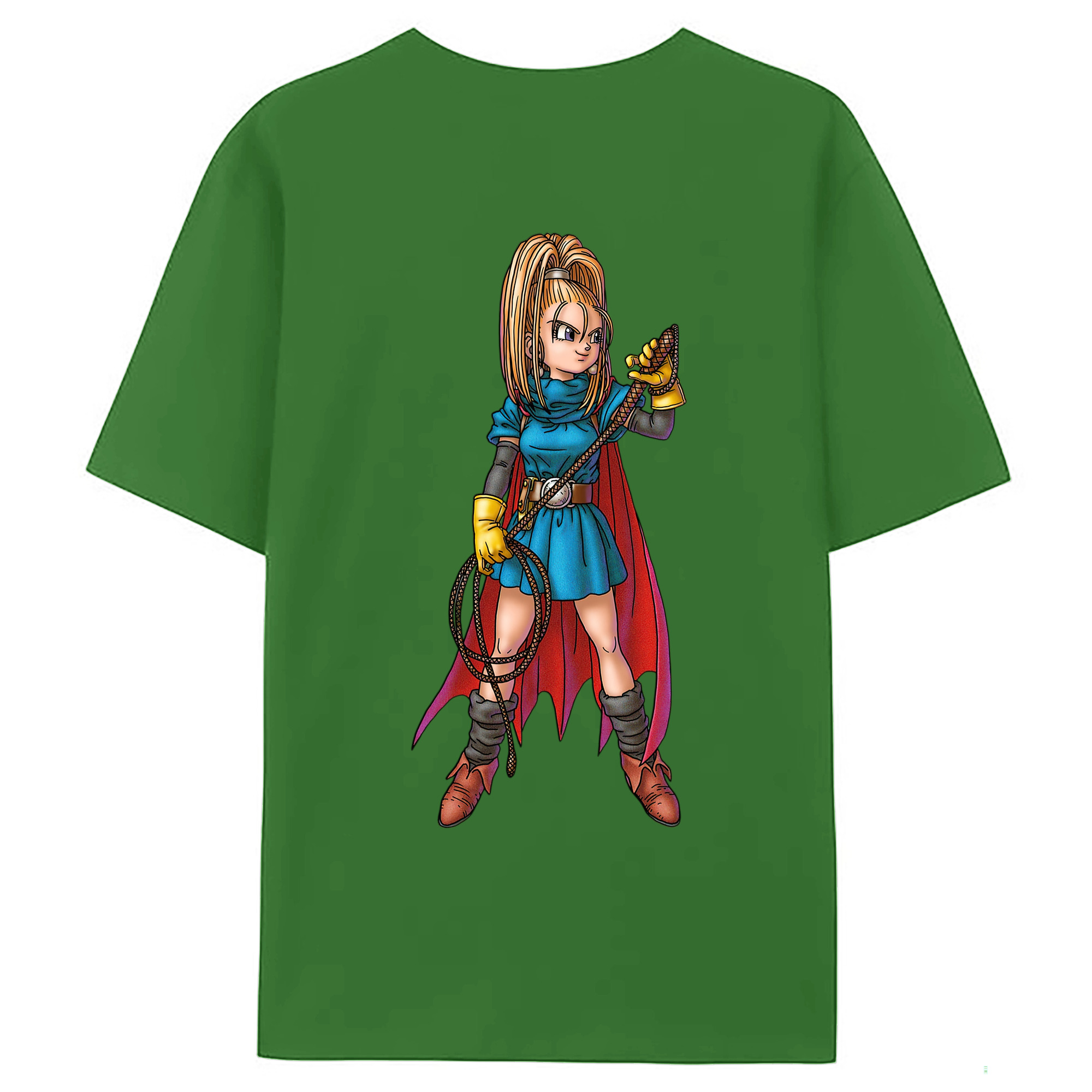 （画像用） ドラゴンクエスト Doragon Kuesuto Dragon Quest レディース半袖Tシャツ(バックプリント)